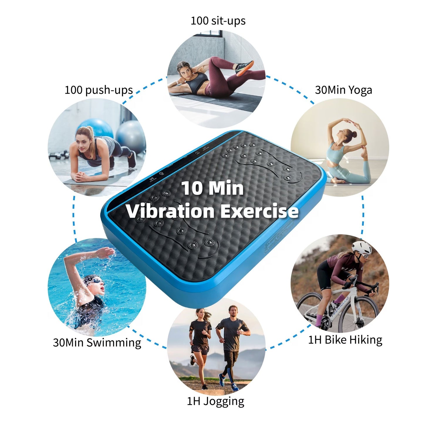 Vibration Plate Exercise Machine